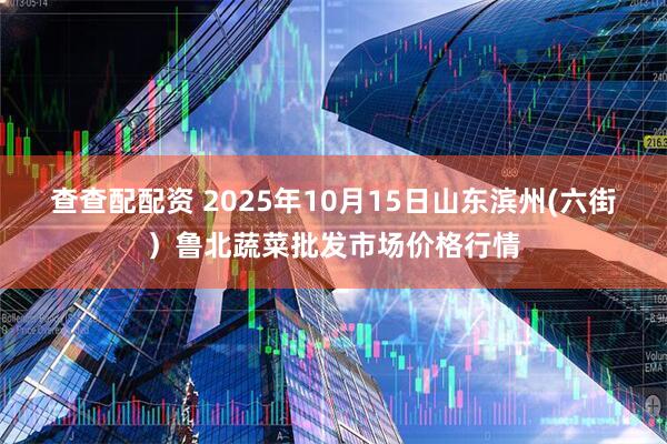 查查配配资 2025年10月15日山东滨州(六街）鲁北蔬菜批发市场价格行情